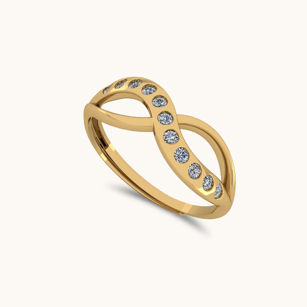 Janki Wave Ring (Adjustable Size)