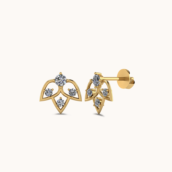 Lotus Luster Earring