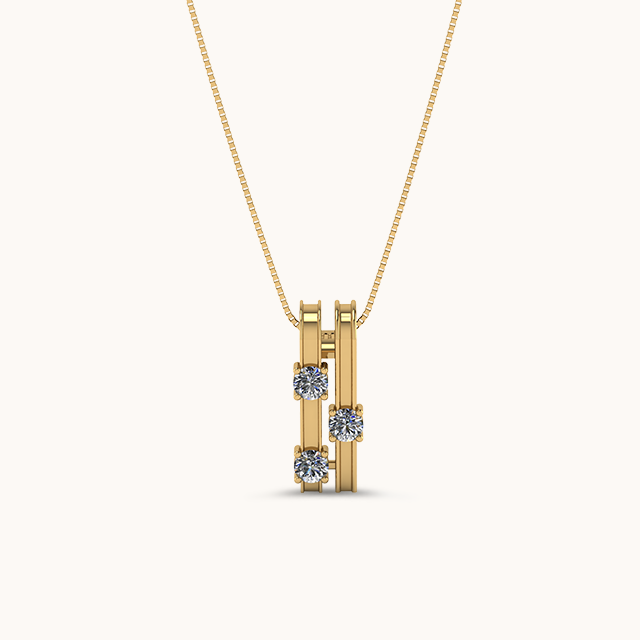 Parallel Radiance Necklace