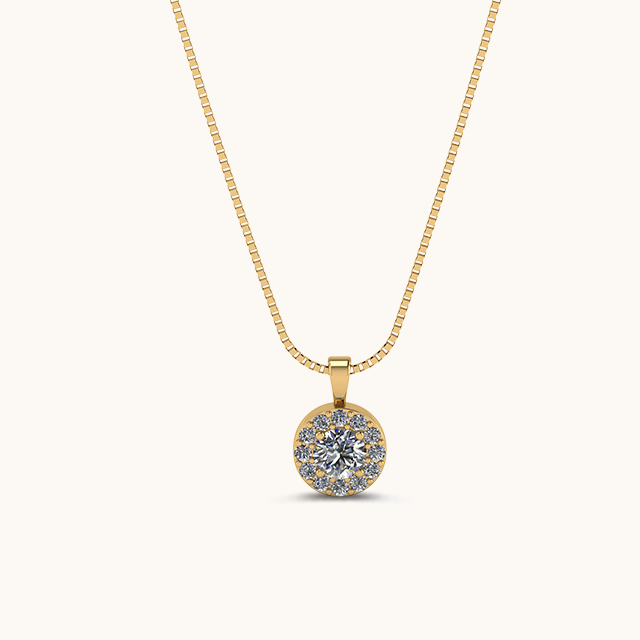 Luxe Solitaire Necklace