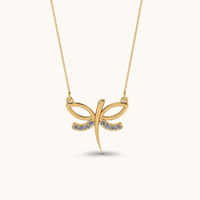 Solitaire Buzz Necklace
