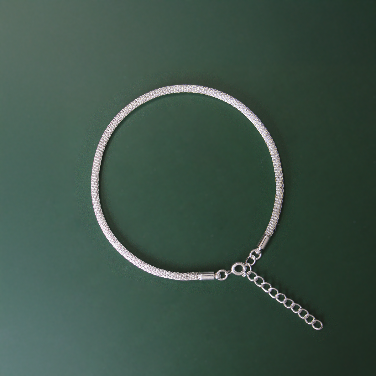 Italian Round Mesh Anklet