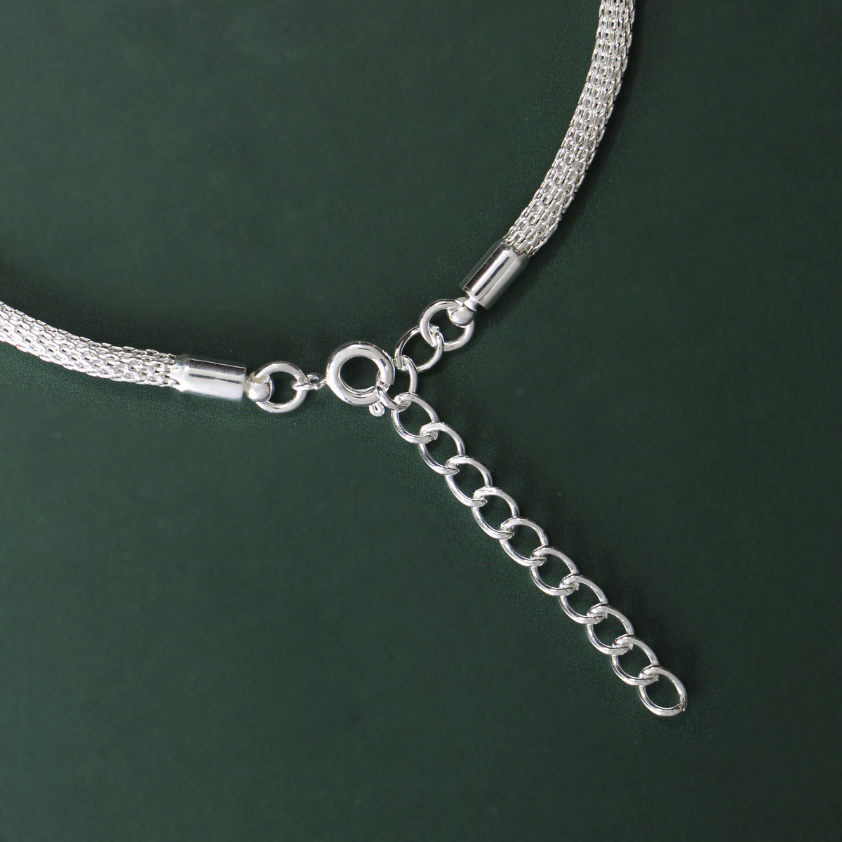 Italian Round Mesh Anklet