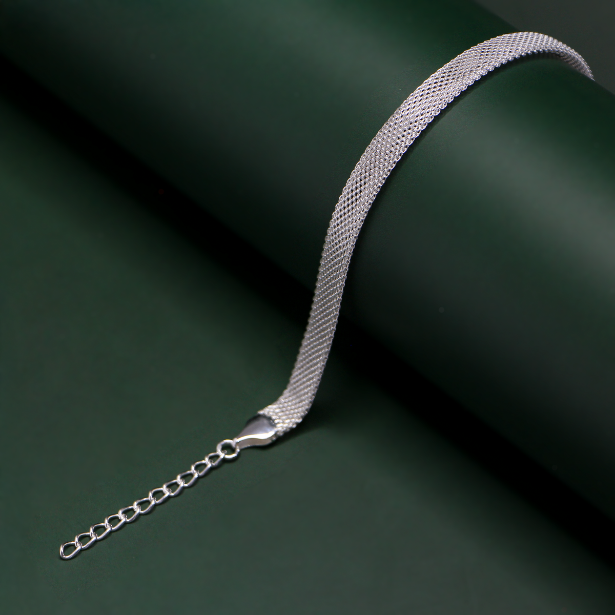 Italian Flat Mesh Anklet