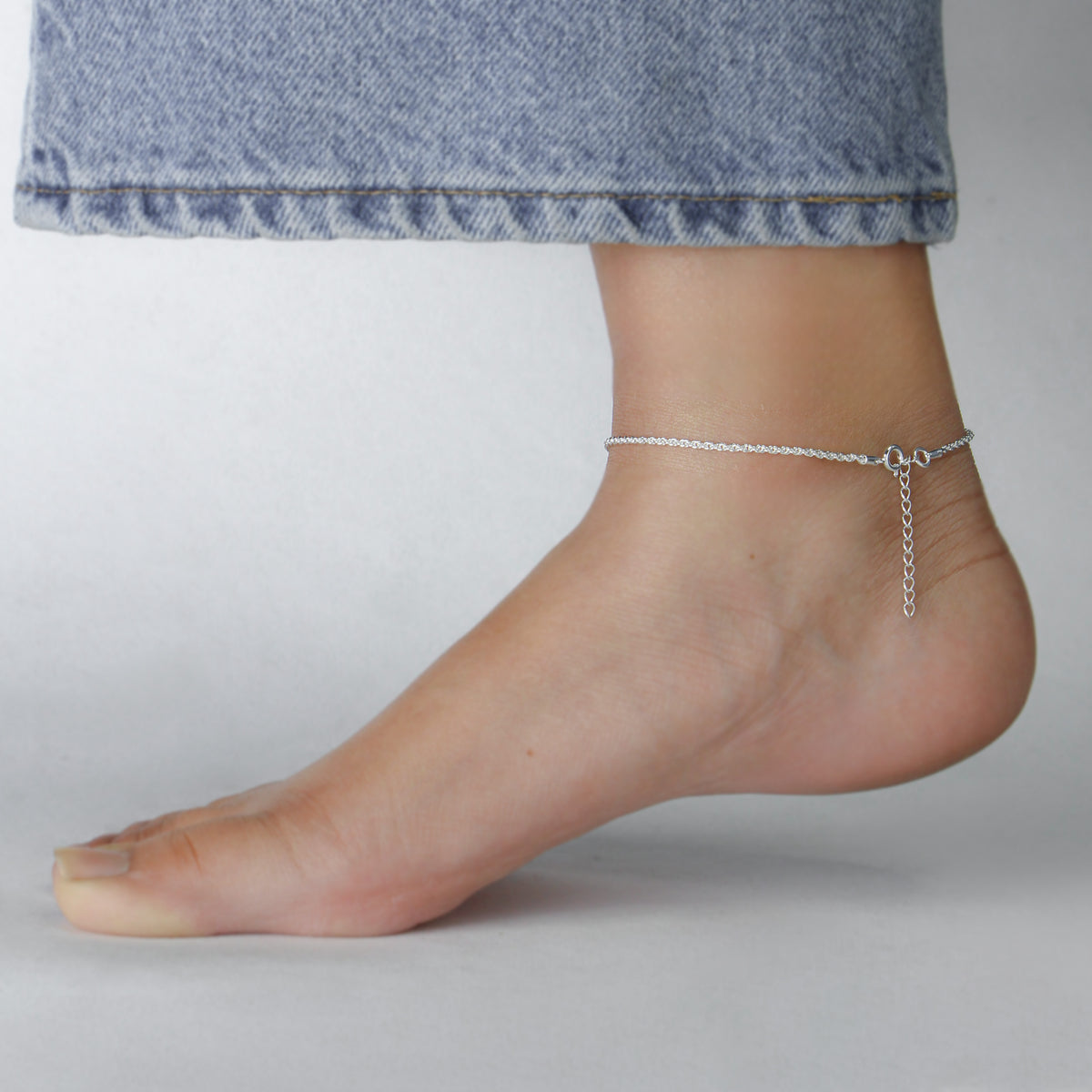 Minimal Rope Anklet