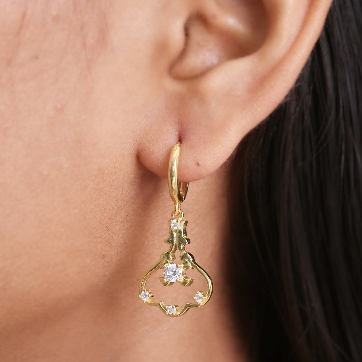 Aadhaar Dangling Earrings