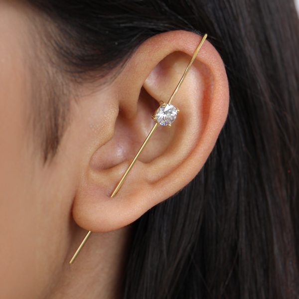 Solitaire Earcuff