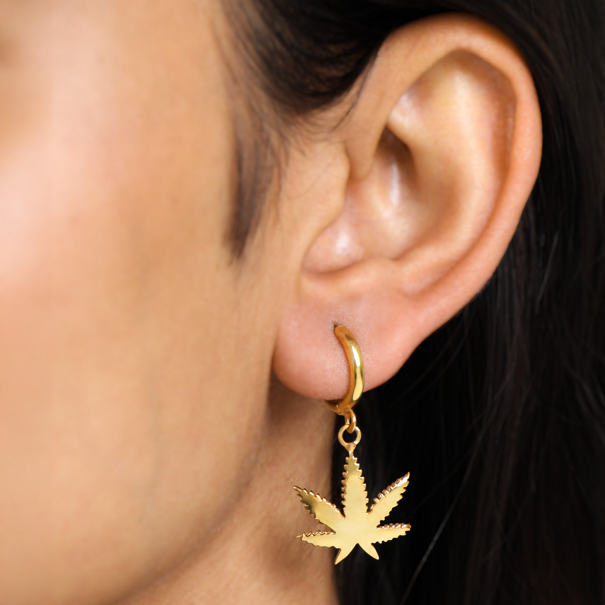 Hemp Dangling Earrings