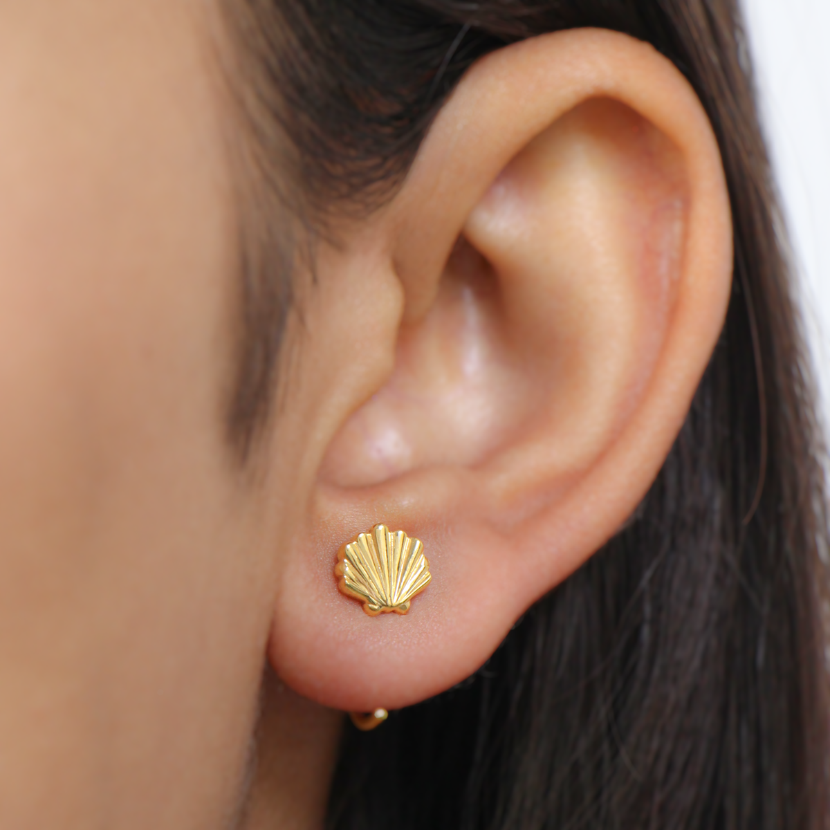 Lucky Shell Cuddler Earrings
