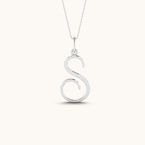 Rare Initial Necklace