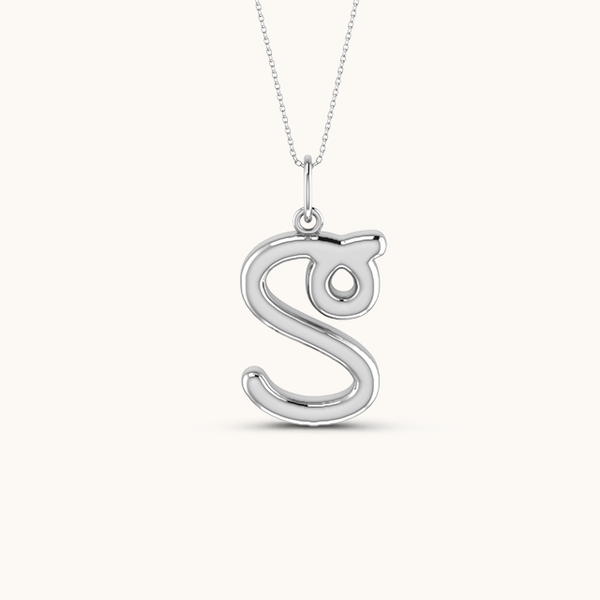 Joy Initial Necklace