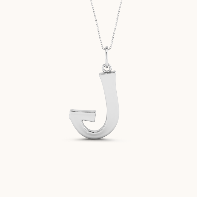 Aurora Initial Necklace with chain ( A to Z Available)