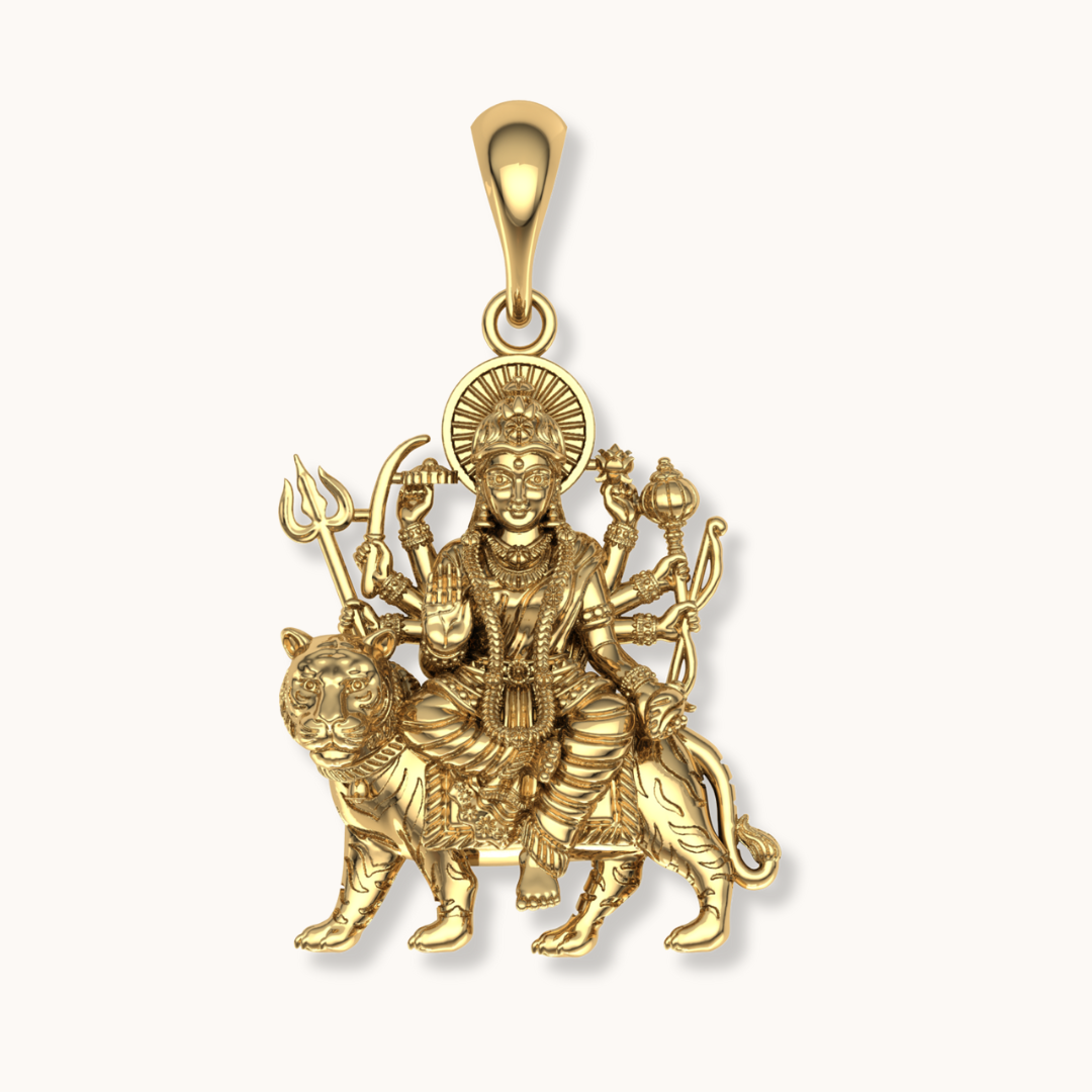 shera wali mata pendent with chain 