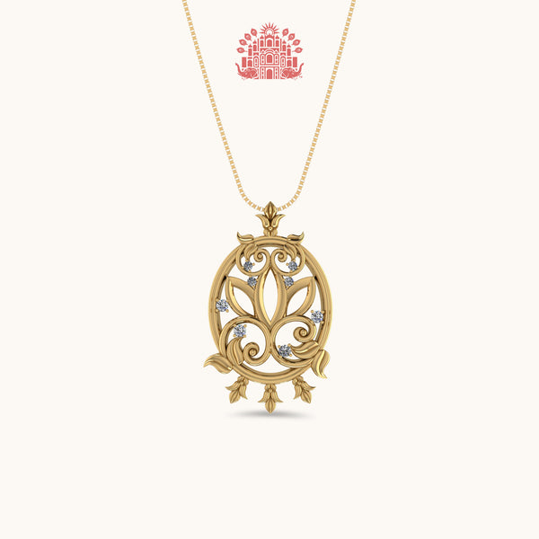 Dvar Necklace with Chain