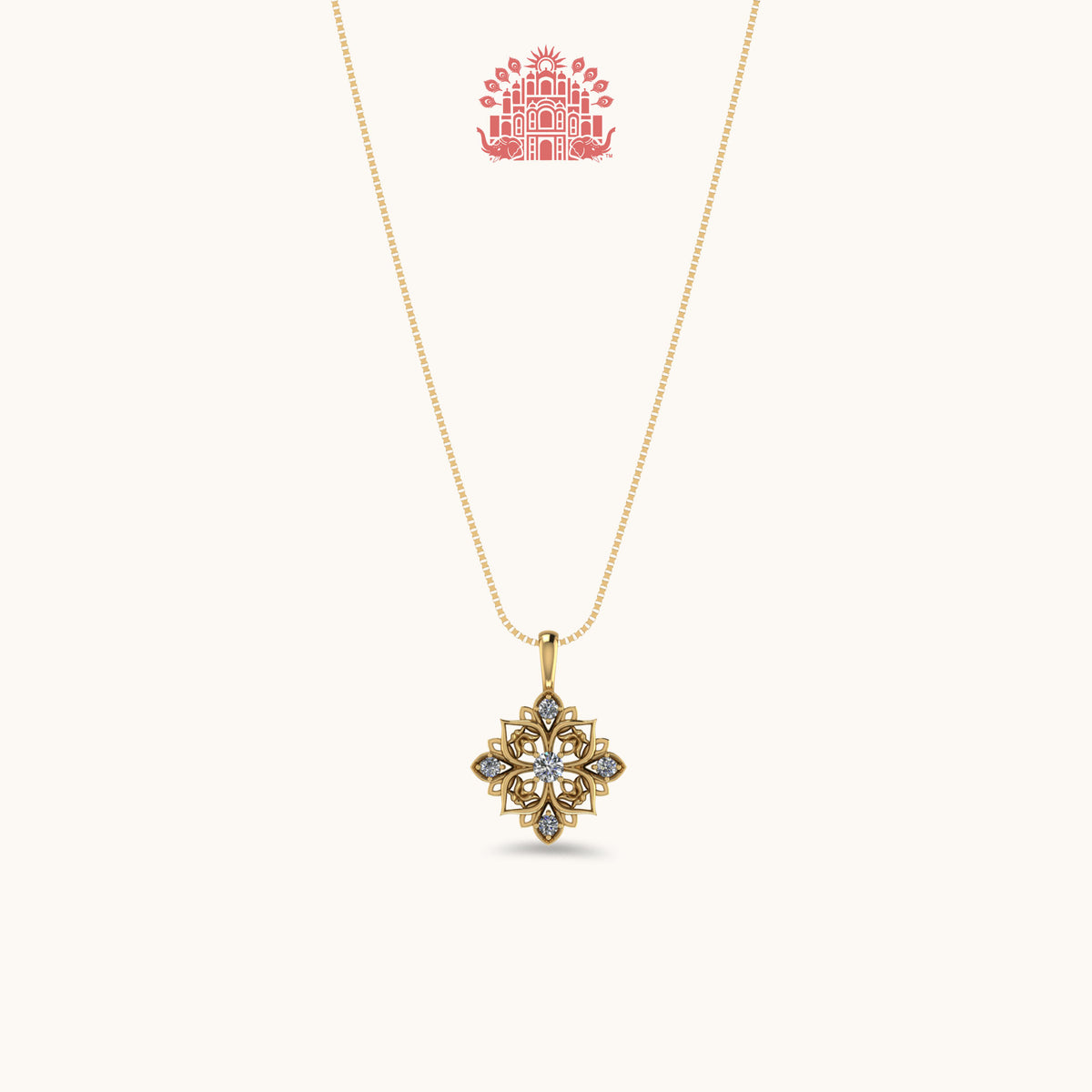 Chaurus Necklace with Chain