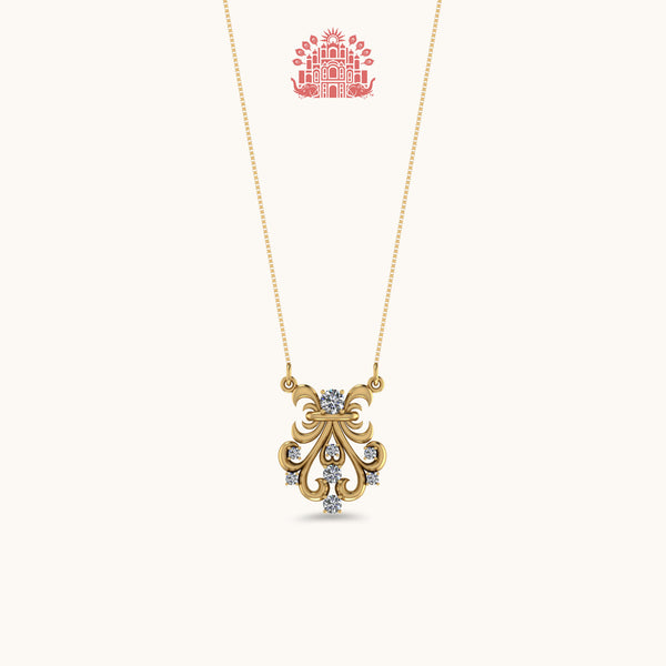 Toran Necklace with Chain