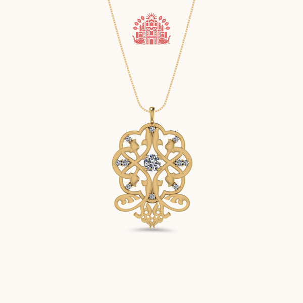 Aadhaar Necklace with Chain