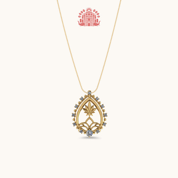 Gul Necklace with Chain