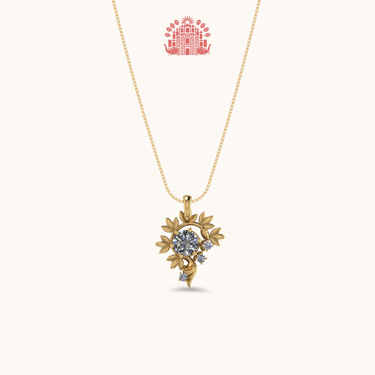 Gangaur Necklace with Chain