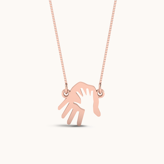 Clasped Care Necklace