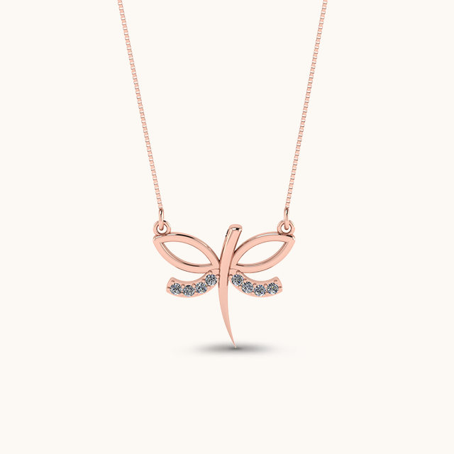 Solitaire Buzz Necklace