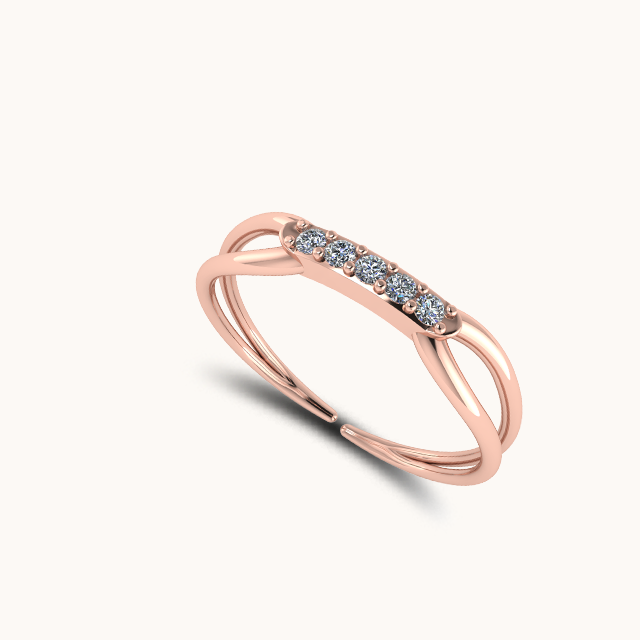 Radiant Reflection Ring