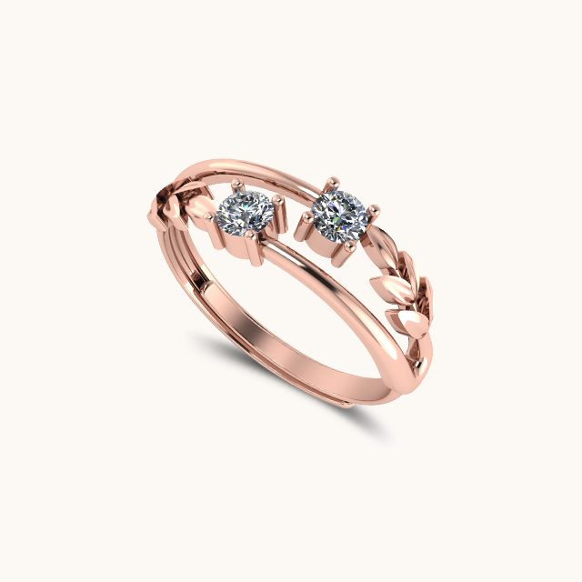 Janki Bloom Ring (Adjustable Size)