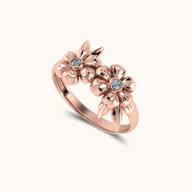 Janki Rose Ring (Adjustable Size)