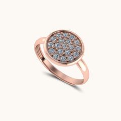 Janki Moon Cluster Ring (Adjustable Size)
