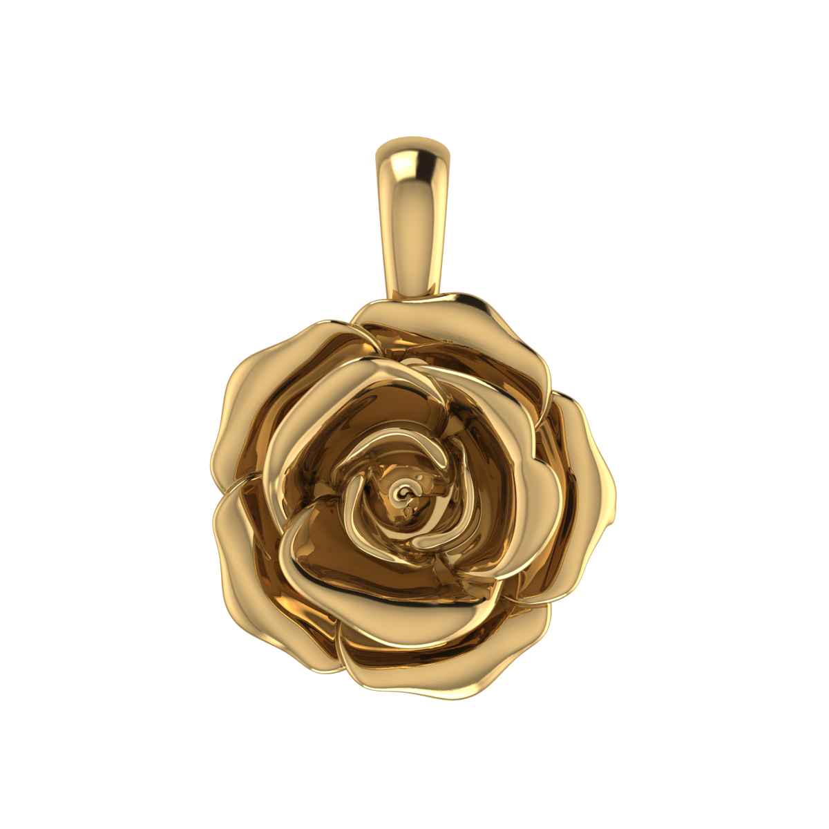 Love Rose Pendant by Arushaa