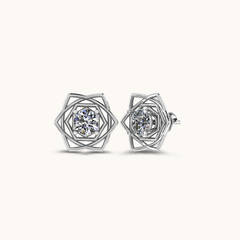 Bharat Solitaire Earrings