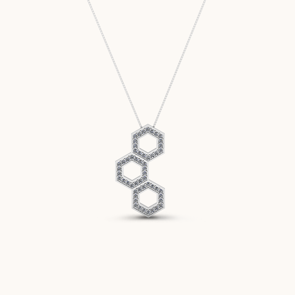 Modern Hexa Necklace