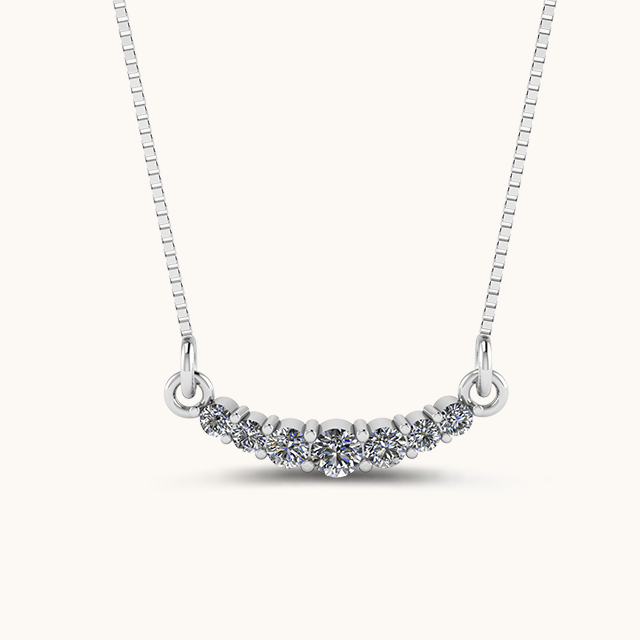 Diamond Cascade Necklace
