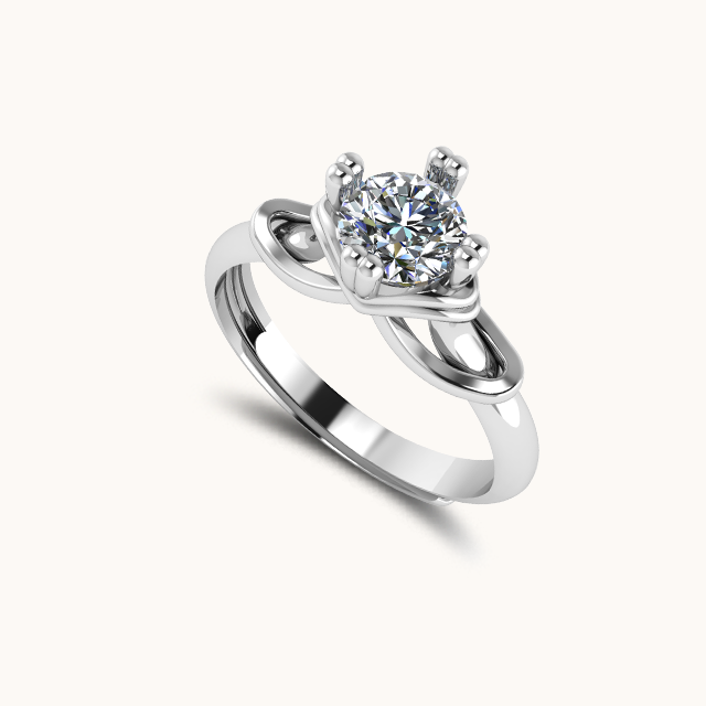 Frosted Elegance Ring