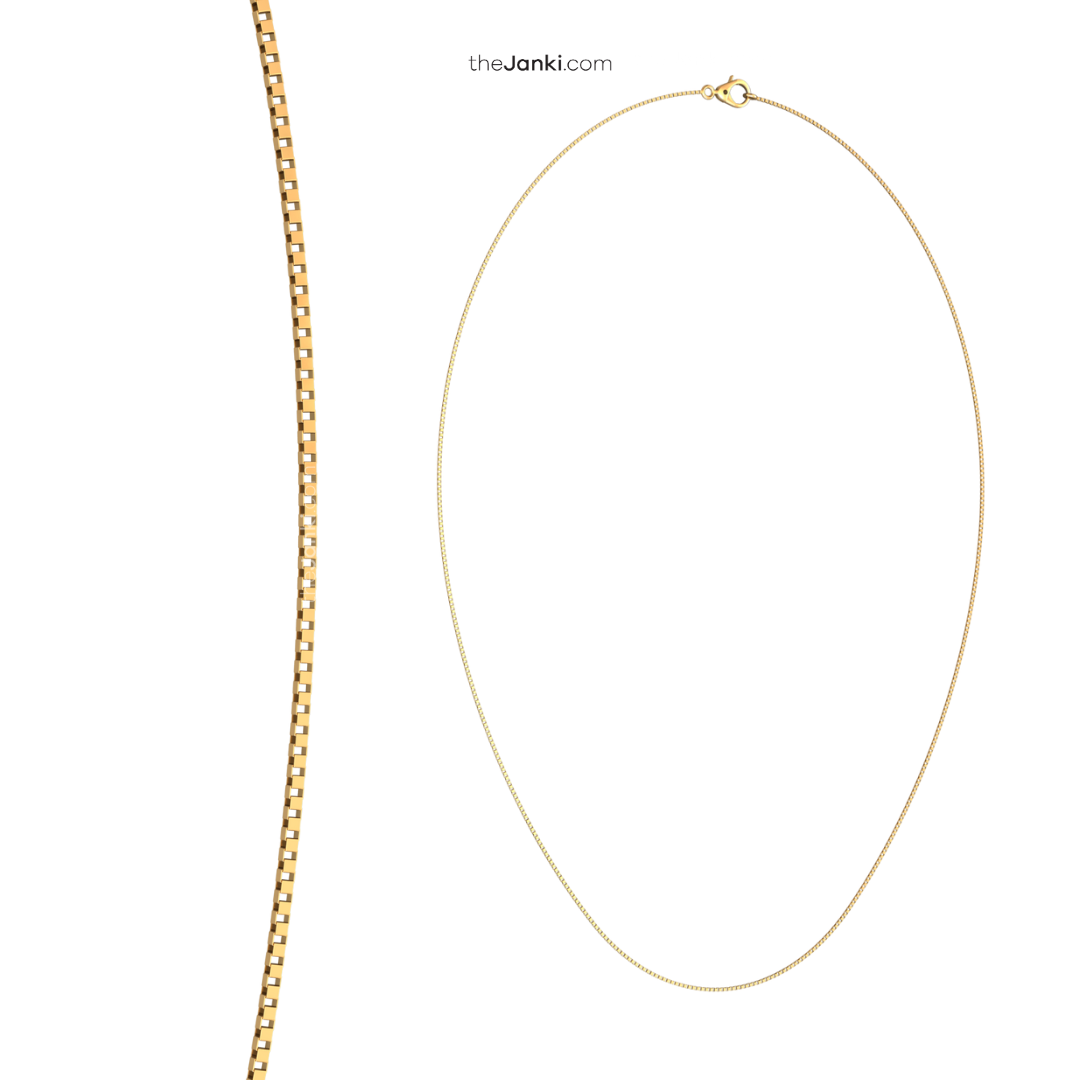 Pure 925 Silver Waterproof gold plated chains for daily use