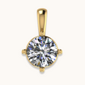 1ct Solitaire Necklace