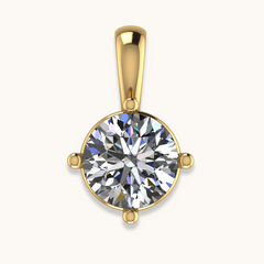 1ct Solitaire Necklace