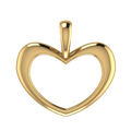 Big Heart Pendant by Arushaa