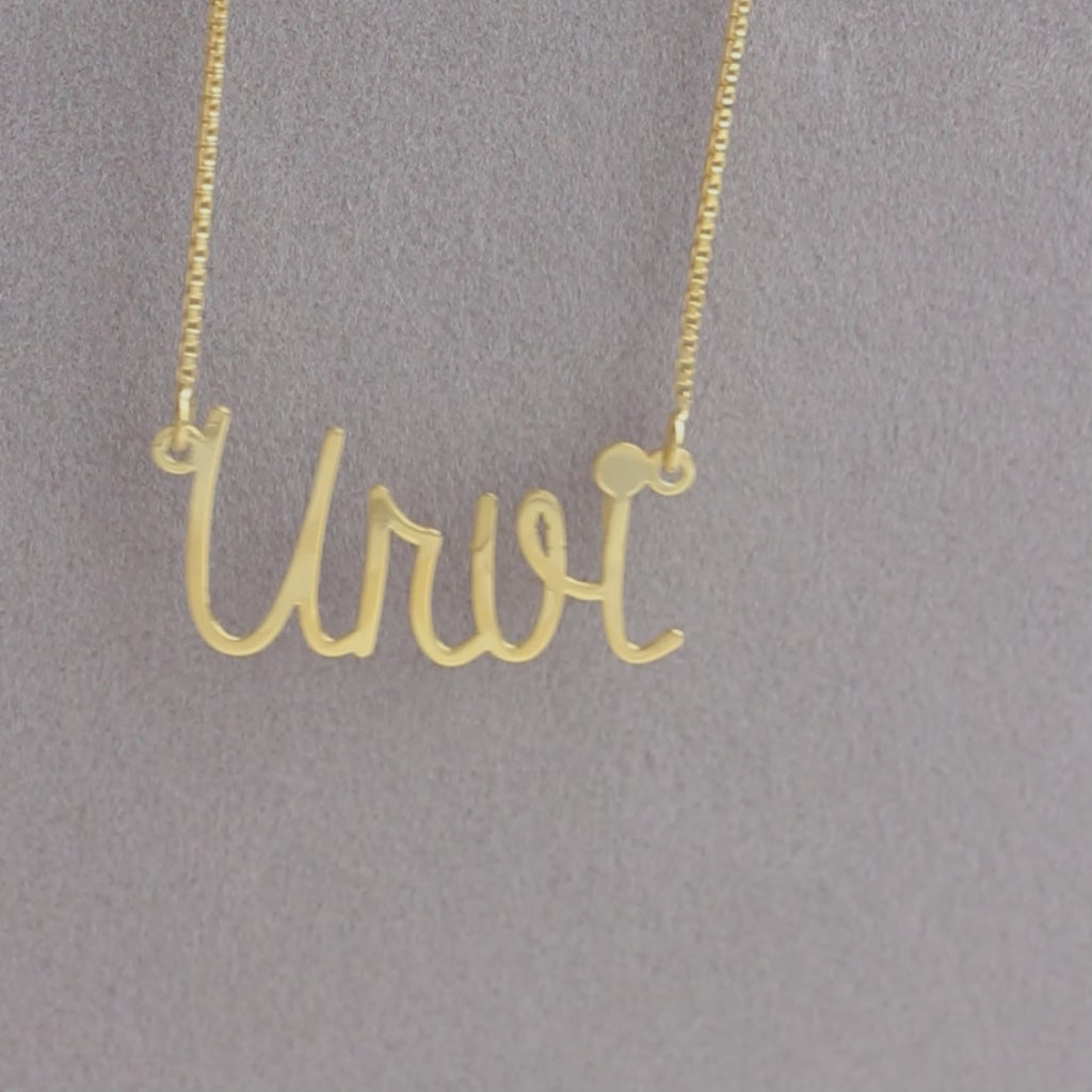 Shine Splendor Name Necklace
