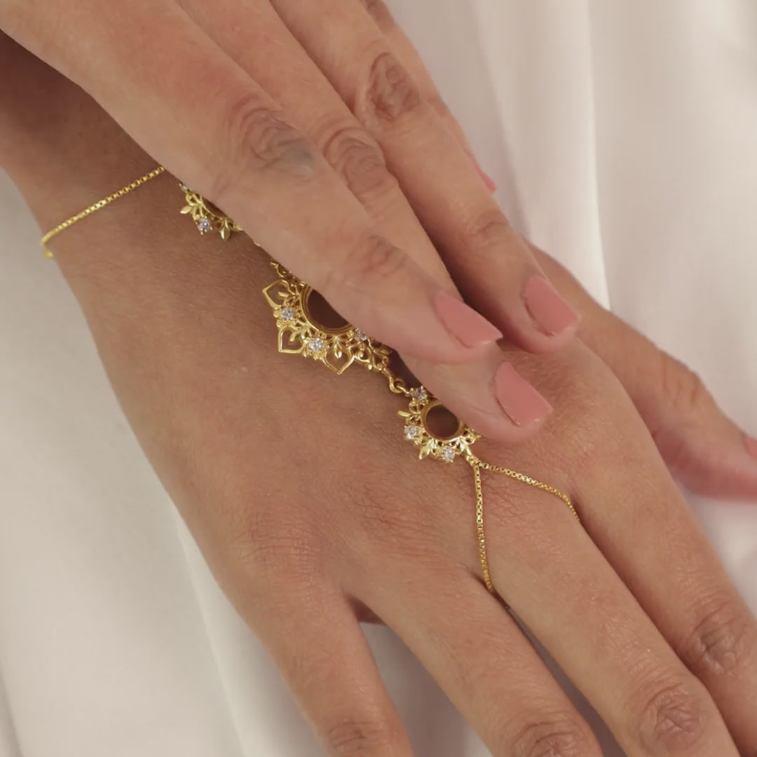 Mandnaa Hathphool Bracelet