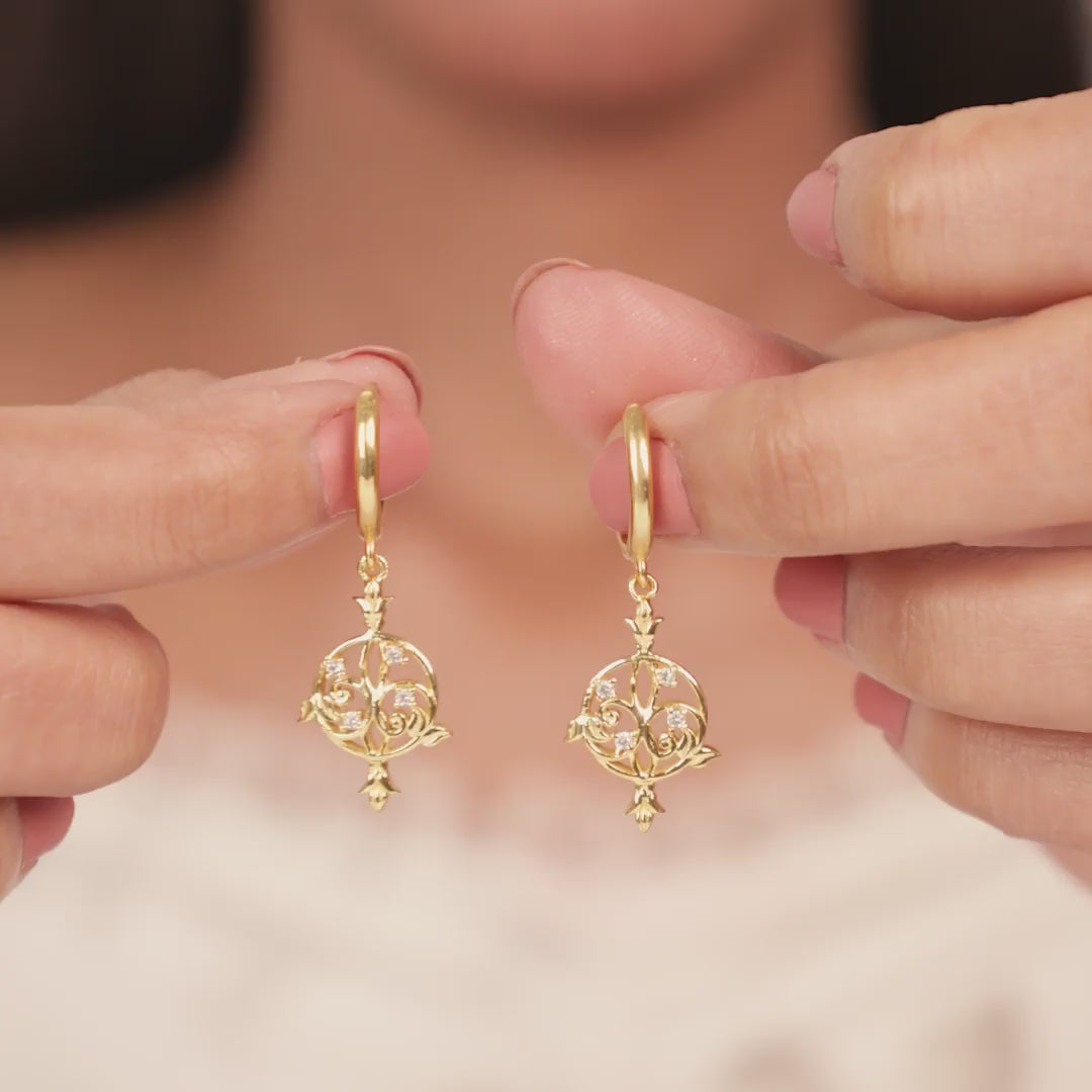 Dvar Dangling Earrings