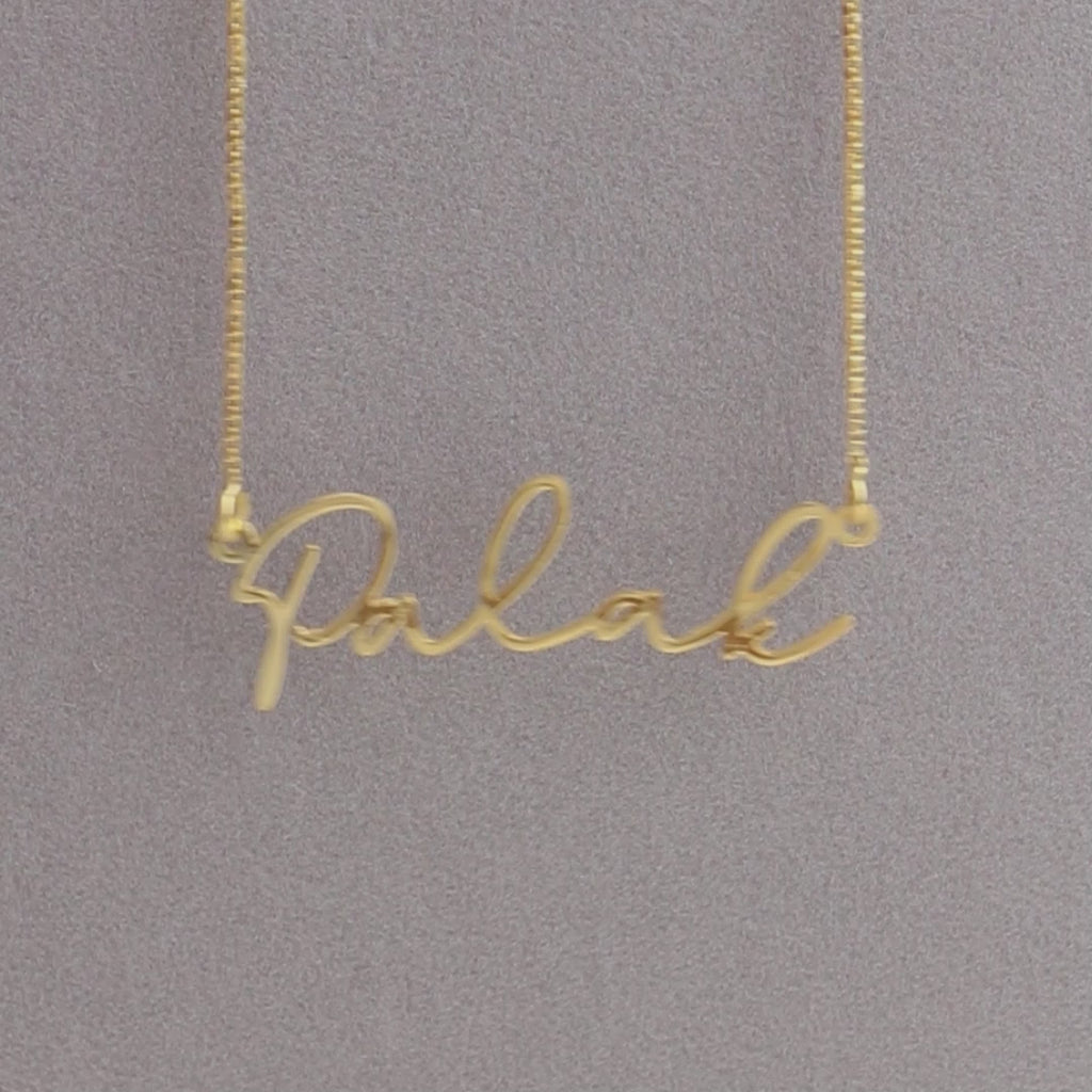Timeless Tokens Name Necklace