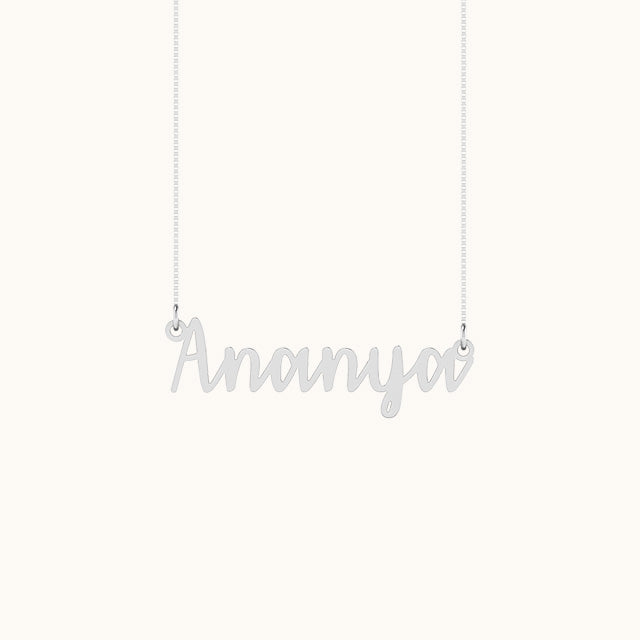 Dazzling Nova Name Necklace