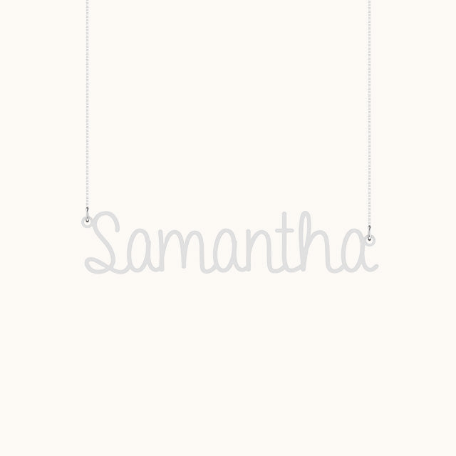Shine Splendor Name Necklace