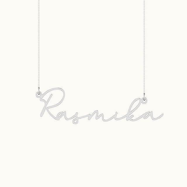 Bespoke Bling Name Necklace