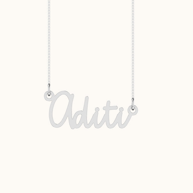 Prestige Glam Name Necklace