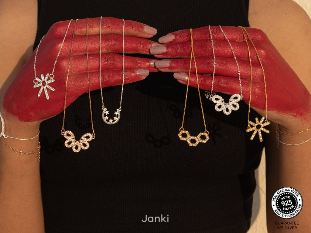 Modern Hexa Necklace