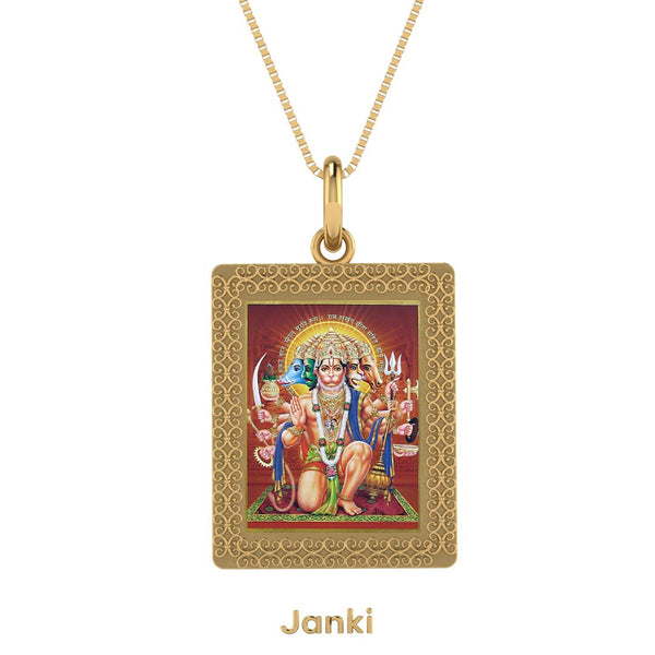 Panchmukhi Hanumanji Necklace