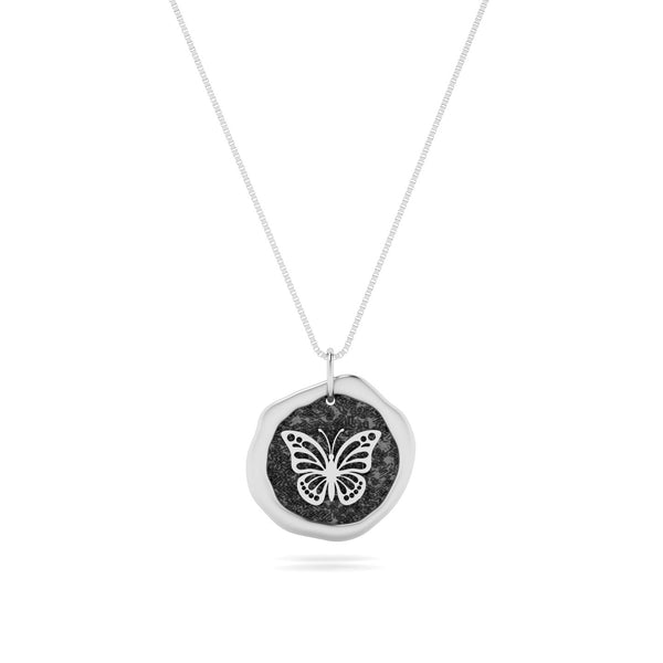 Butterfly Seal Necklace