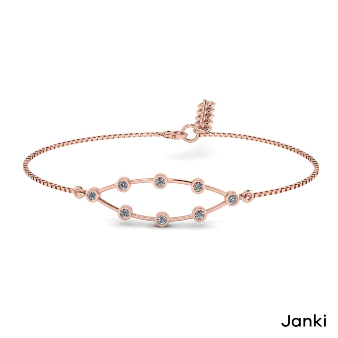 Marquee Diamond Zirconia Bracelet